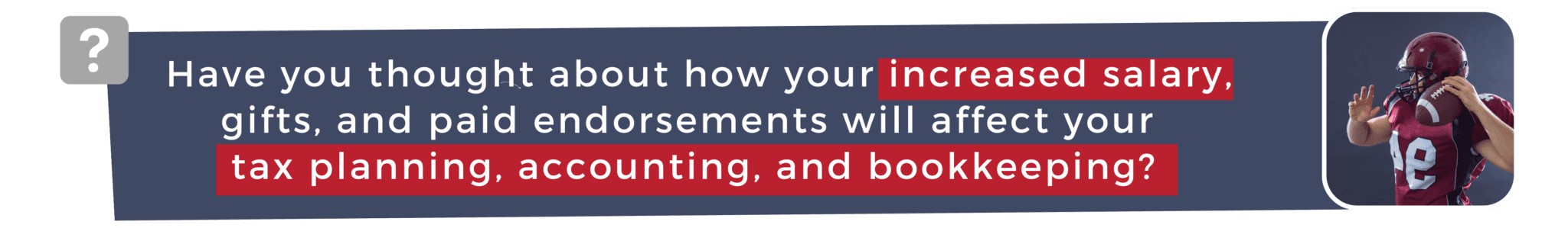 As a professional athlete the fame, fortune, and other perks may cause you to overlook financial management.